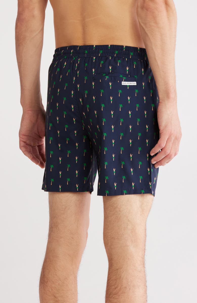 Public Art Aloha Swim Shorts, Alternate, color,