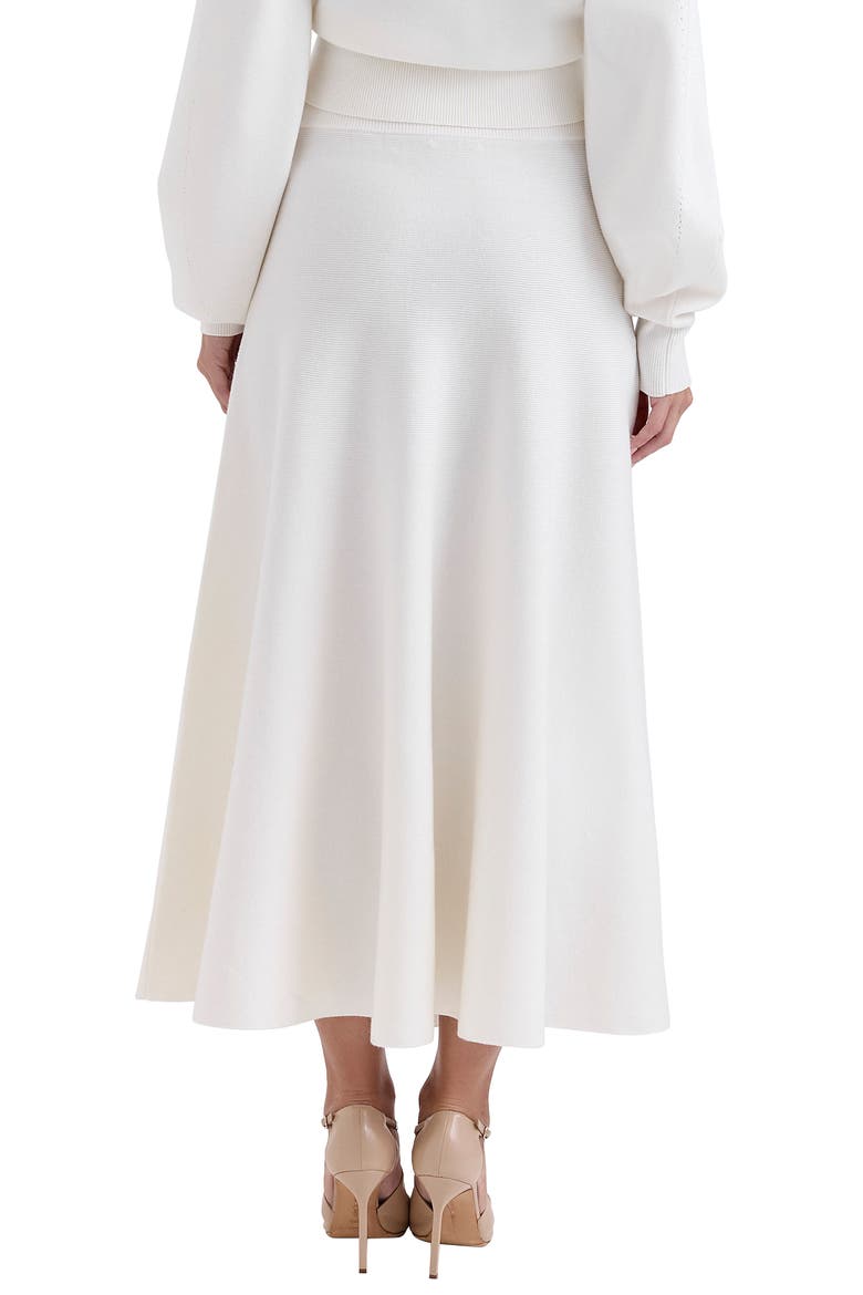 Solara Maxi Sweater Skirt, Alternate, color, IVORY