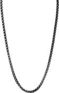 Ed Hardy Men's Box Chain Necklace