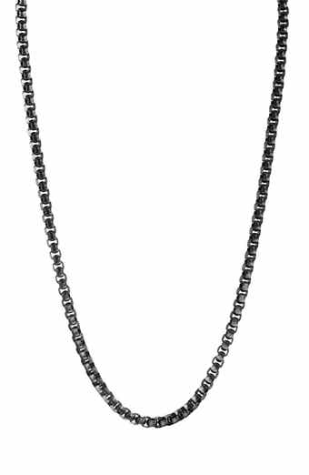 Men's Box Chain Necklace