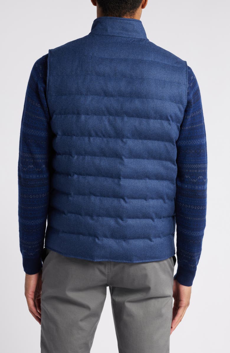 Peter Millar Crown Crafted Whistler Reversible Quilted Vest, Alternate, color, Atlantic Blue