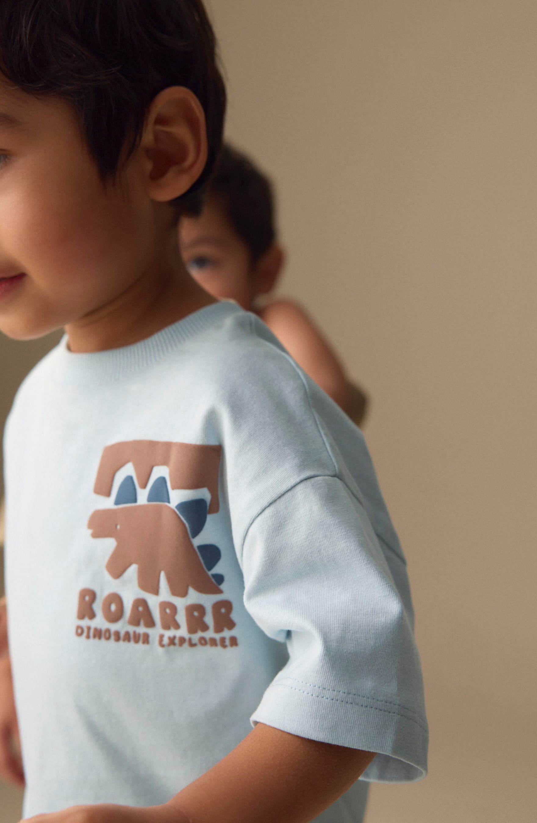 NEXT Kids' 4-Pack Dino Graphic T-Shirts & Assorted Shorts — фото 8