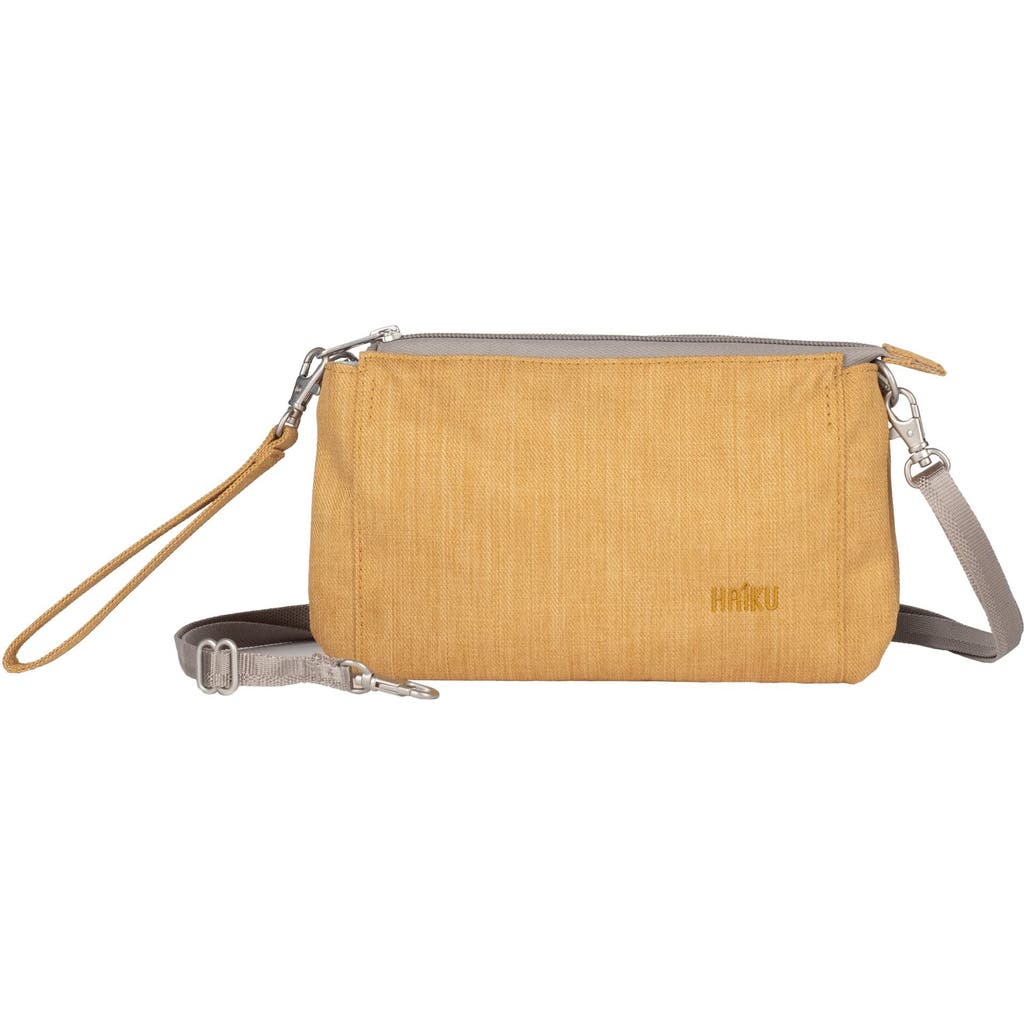 Haiku Stride Wristlet Wallet In Yellow