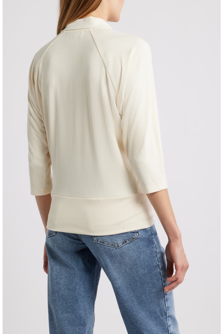 Raglan Sleeve Polo, Alternate, color, CREAM