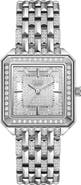 JBW Astra Crystal Pavé Bracelet Watch, 29mm