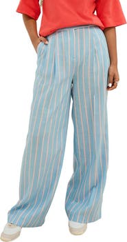NEXT Stripe Wide Leg Pants