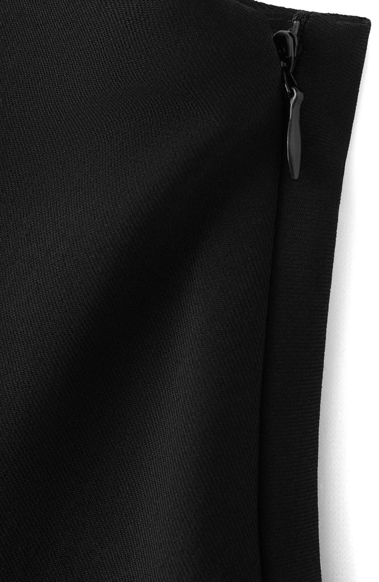 MANGO Knotted One-Shoulder Jumpsuit, Alternate, color, 