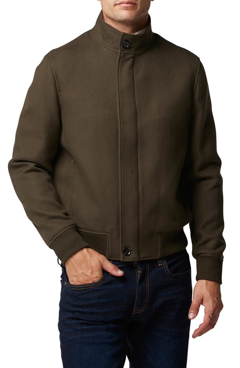 Rodd & Gunn Cambrian Zip-Up Cotton Bomber Jacket, Main, color, 