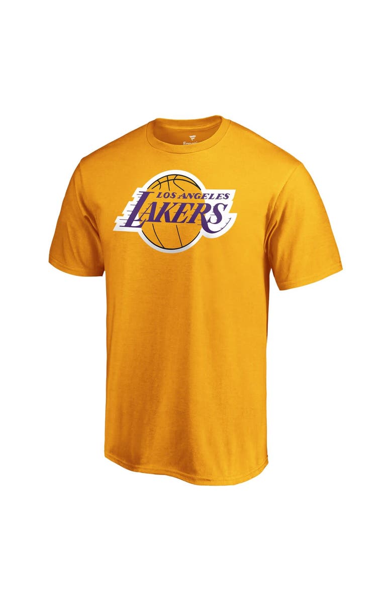 FANATICS Men's Fanatics Branded Anthony Davis Gold Los Angeles Lakers Playmaker Name & Number T-Shirt, Alternate, color, 