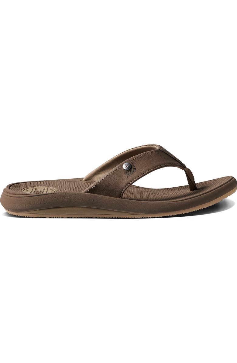 Reef One Flip Flop, Alternate, color, Tan