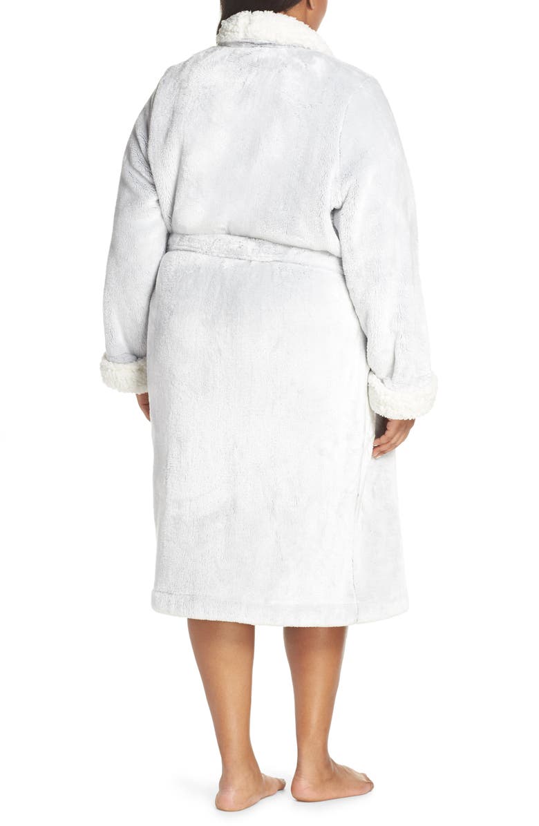 Nordstrom Lingerie Frosted Plush Robe, Alternate, color, 