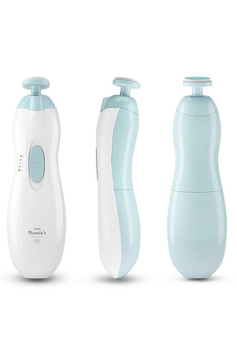 Baby Electric Nail Trimmer Blue Soft, Alternate, color, Multicolored