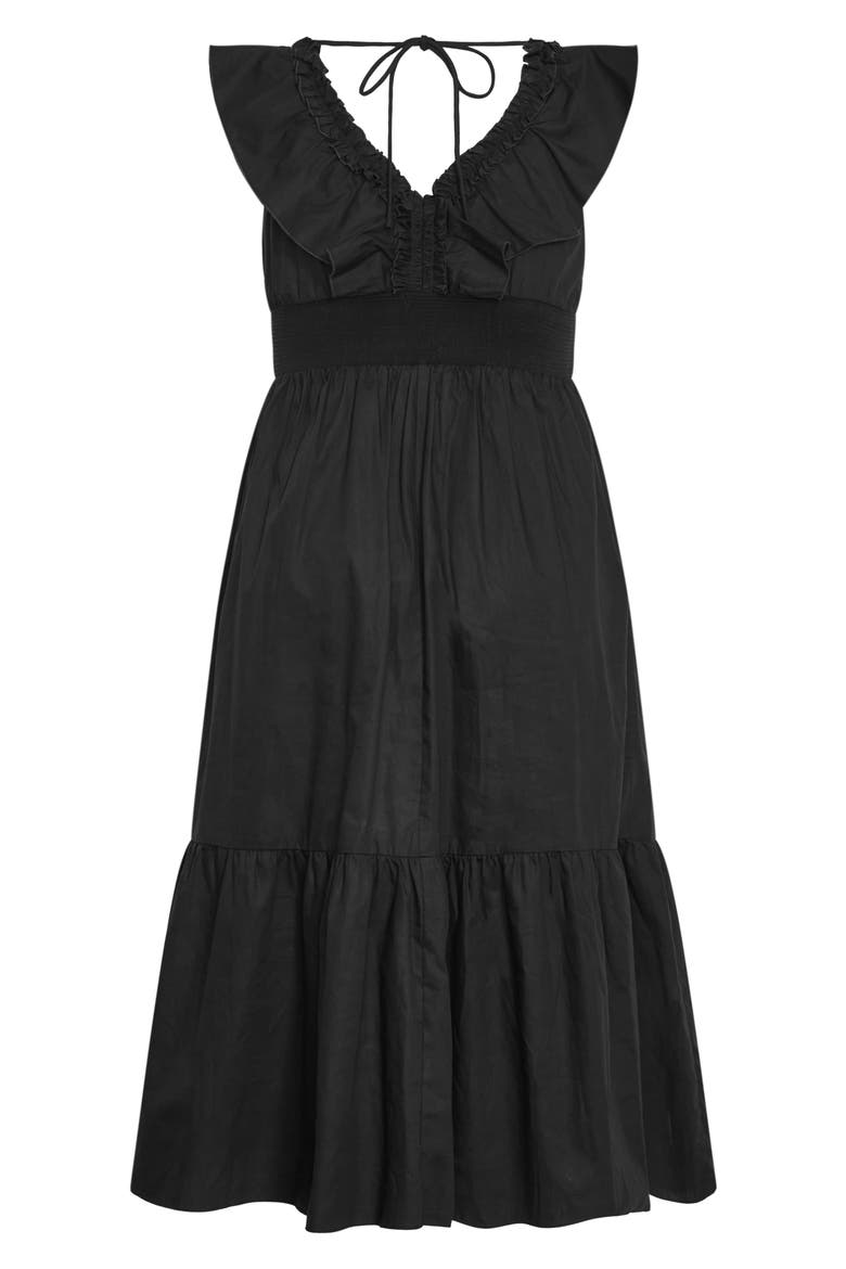 Kelly Maxi Dress, Alternate, color, BLACK