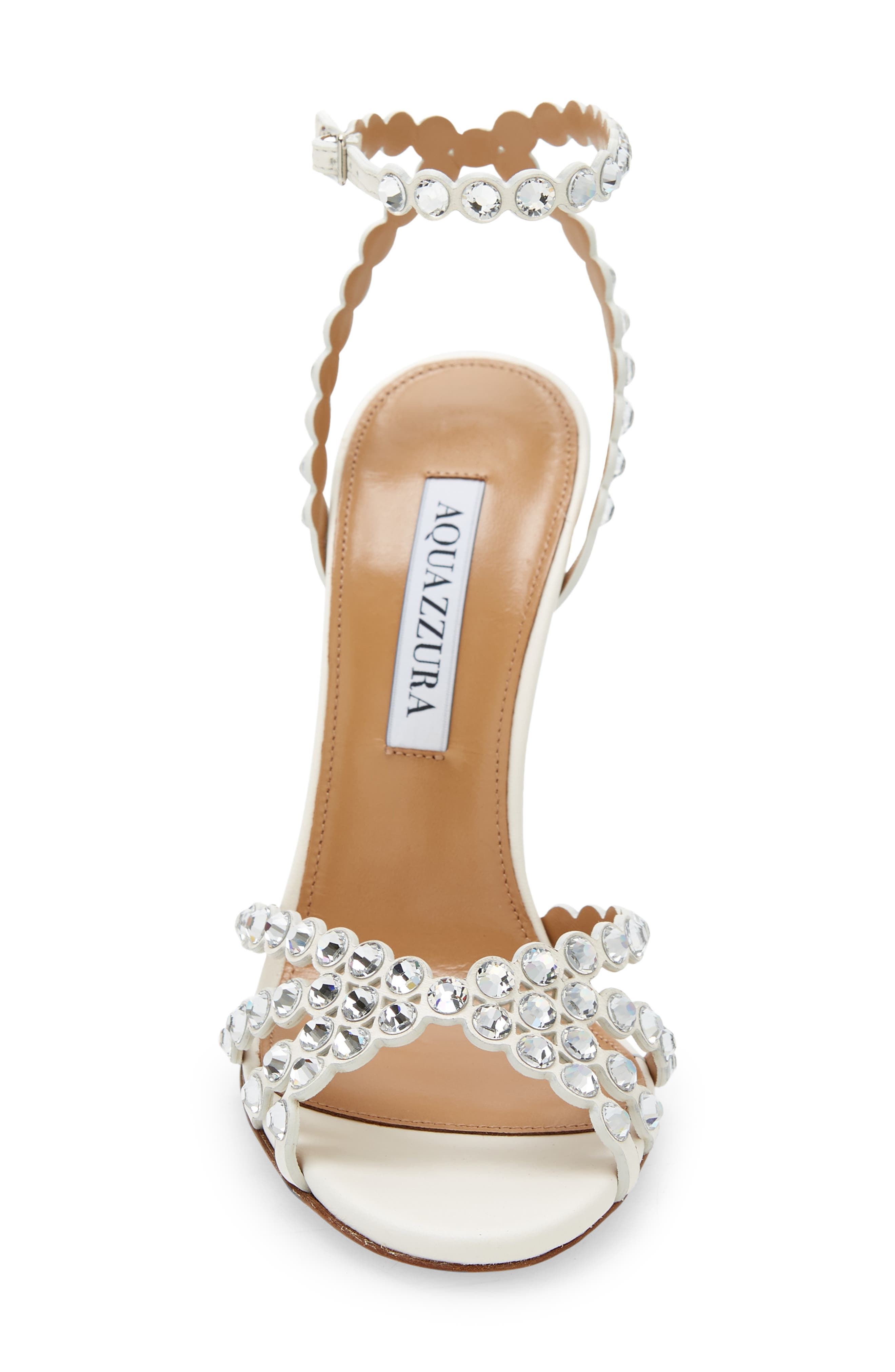 Aquazzura Tequila Crystal Ankle Strap Sandal, Alternate, color, 