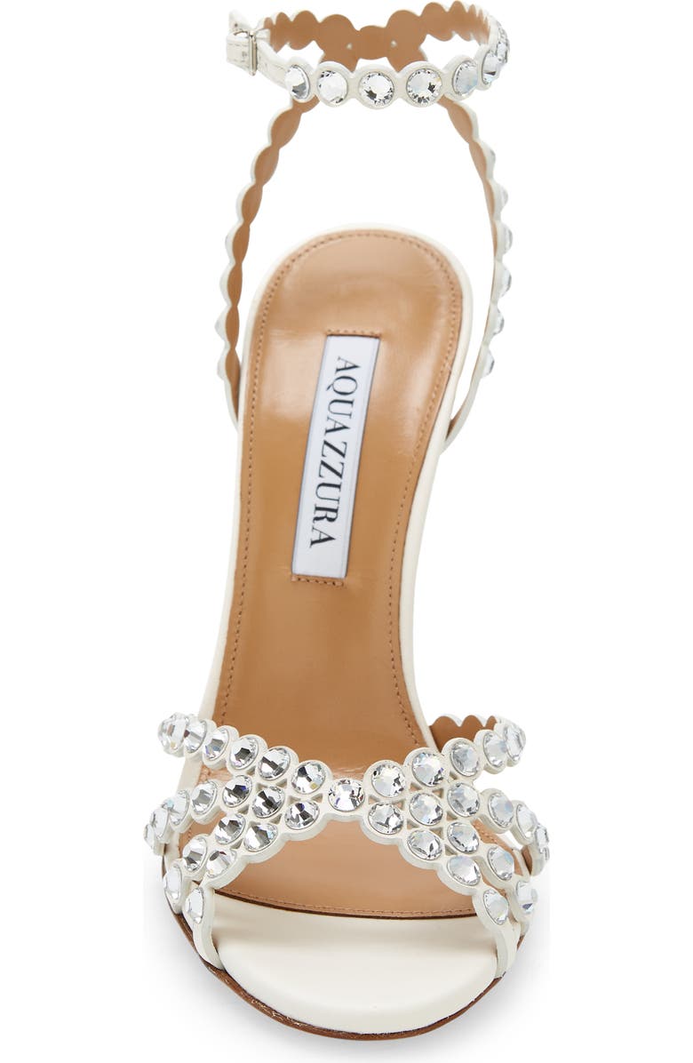 Aquazzura Tequila Crystal Ankle Strap Sandal, Alternate, color,