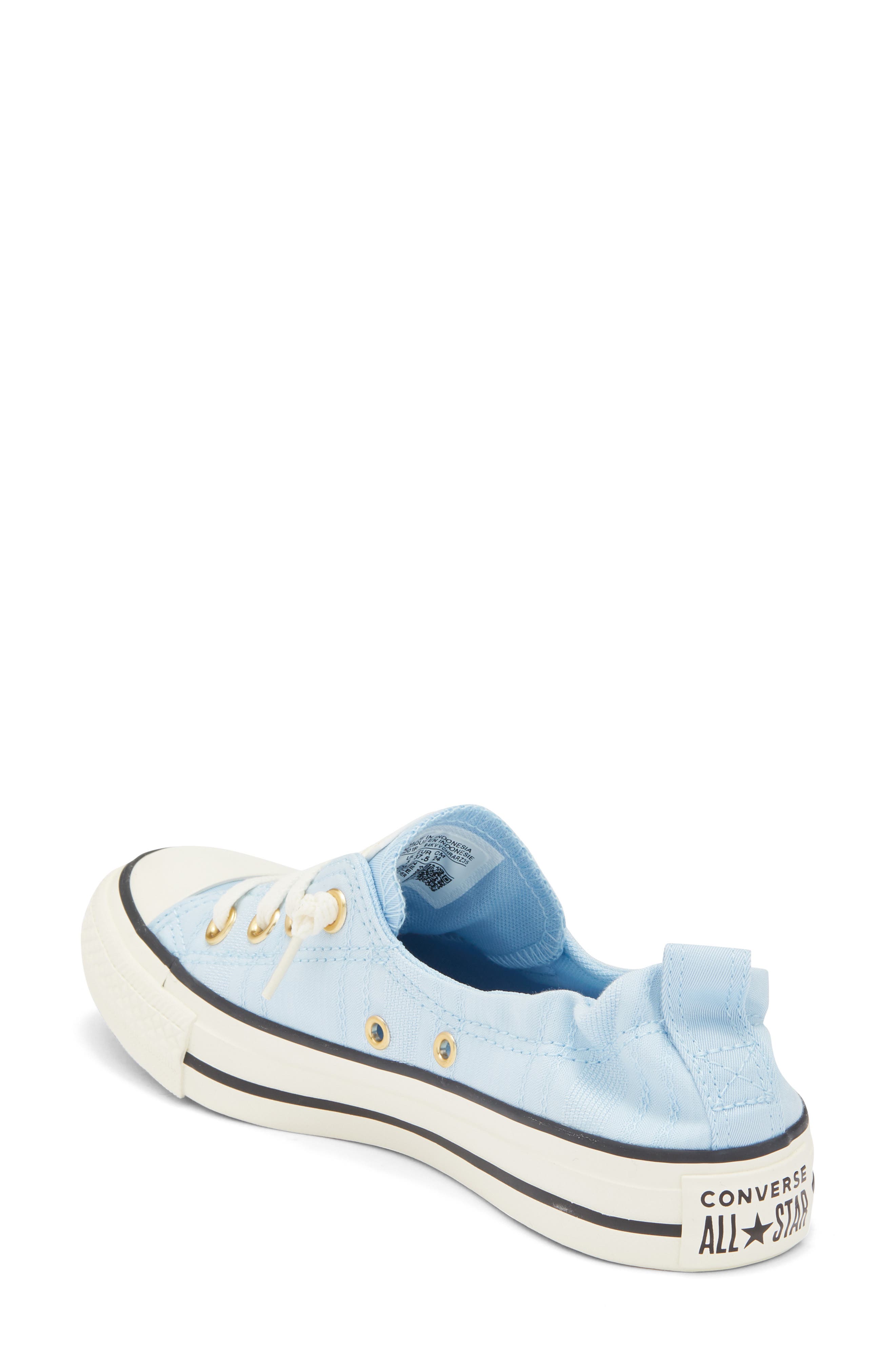 Converse Chuck Taylor<sup>®</sup> All Star<sup>®</sup> Lift Oxford Sneaker, Alternate, color, Blue It/ Egret/ Black