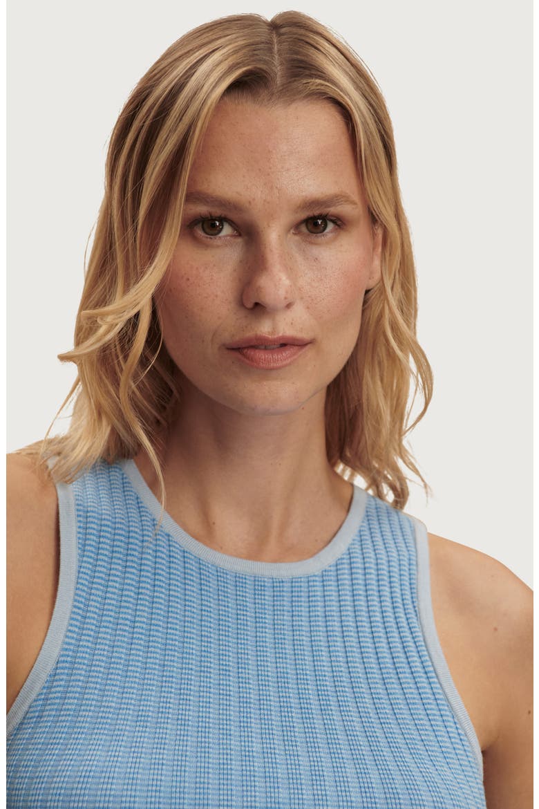 Hanson Rib Knit Tank, Alternate, color, MIST BLUE