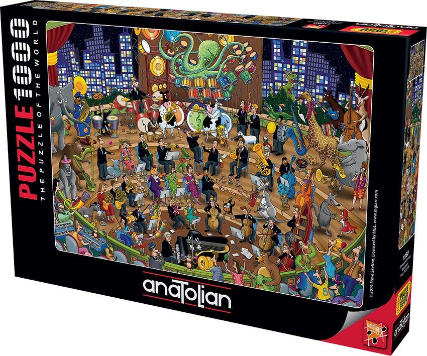 Anatolian Simpatico 1000 piece Jigsaw Puzzle for Adults in Multicolor 