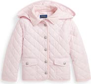 Polo Ralph Lauren Kids' Quilted Jacket with Removable Hood