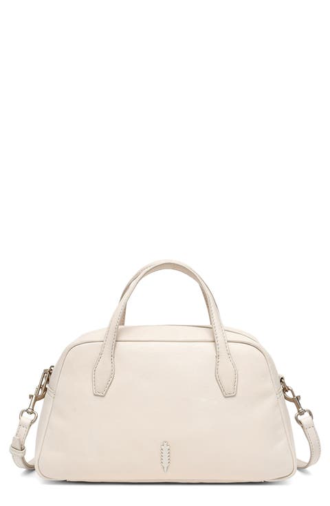 Amelia Leather Satchel Crossbody