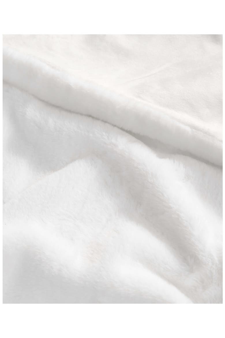 Plush Throw Blanket, Alternate, color, WHITE