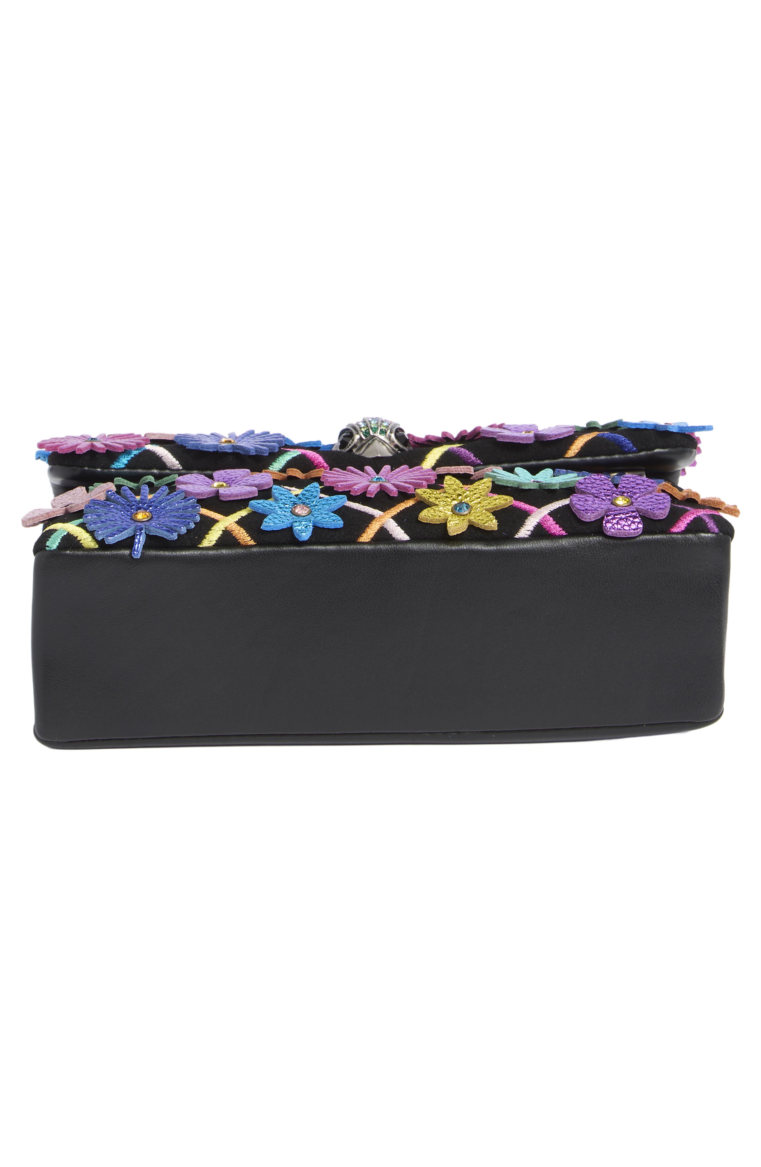 Kurt Geiger London Mini Kensington Flowers Convertible Shoulder Bag, Alternate, color, 