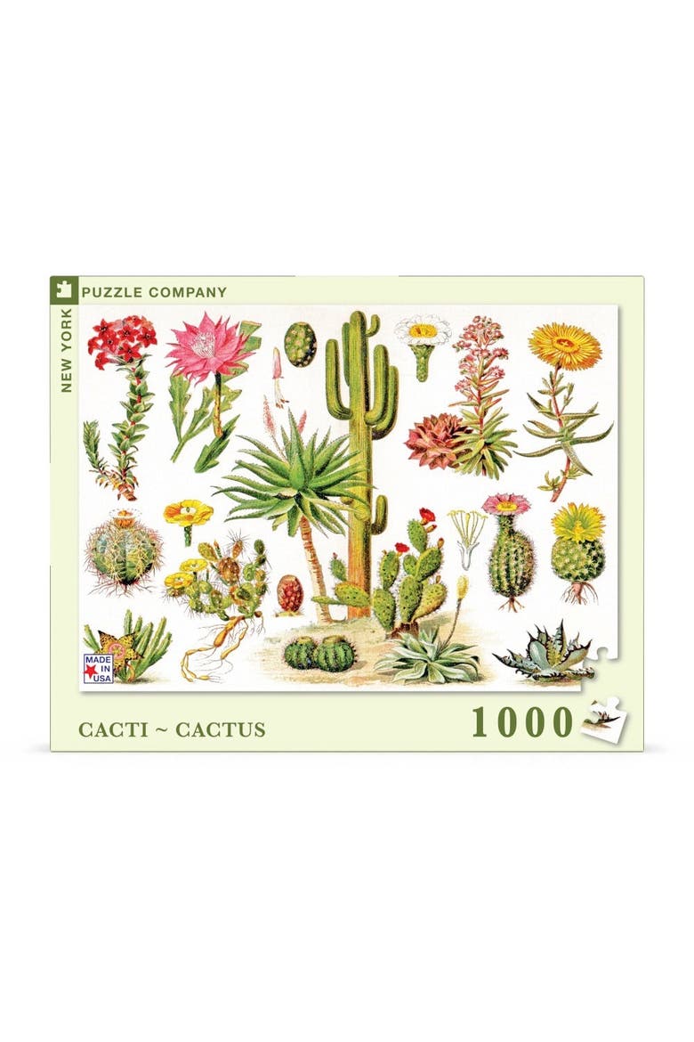 Cacti ~ Cactus 1000 Piece Puzzle, Main, color, No Color