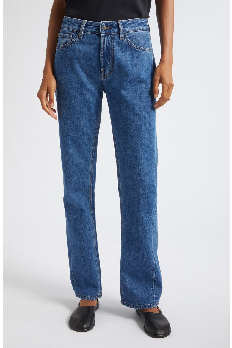 Adina Straight Leg Jeans, Main, color, NEW BLUE