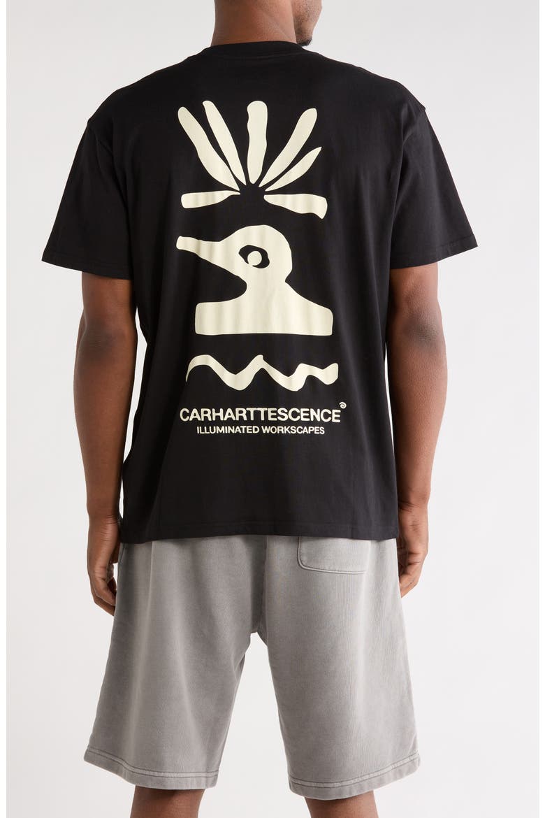 Compy Graphic Organic Cotton Jersey T-Shirt, Alternate, color, BLACK