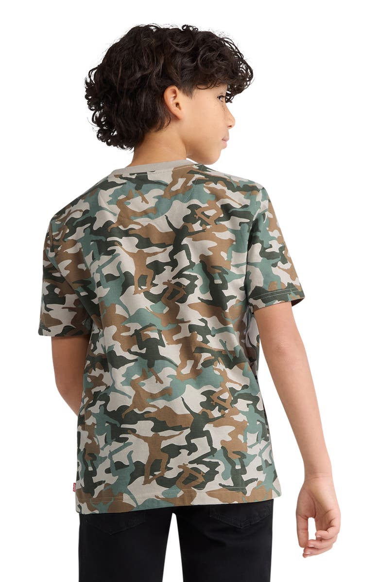 Levi's Kids' Skate Camo T-Shirt, Alternate, color, Pumice Stone