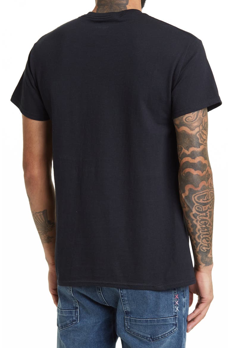 Sopranos Graphic Print T-Shirt, Alternate, color, BLACK