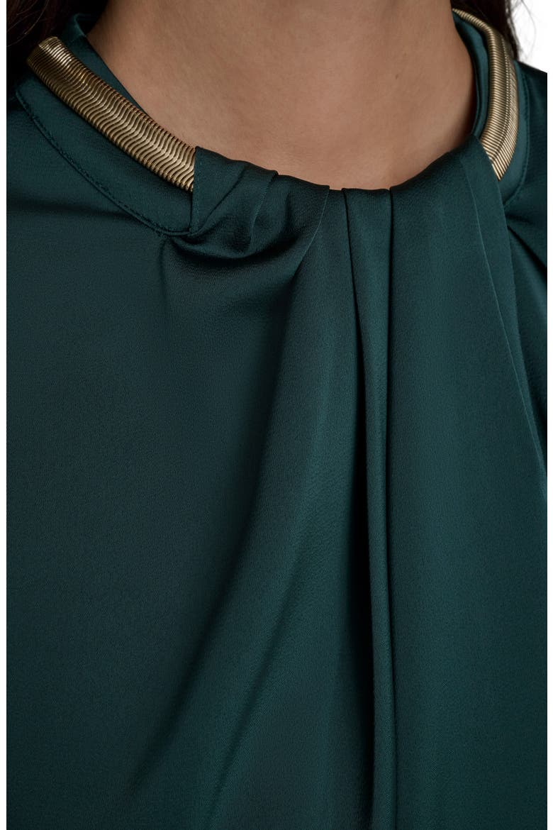 Twist Neck Hardware Sleeveless Top, Alternate, color, HUDSON