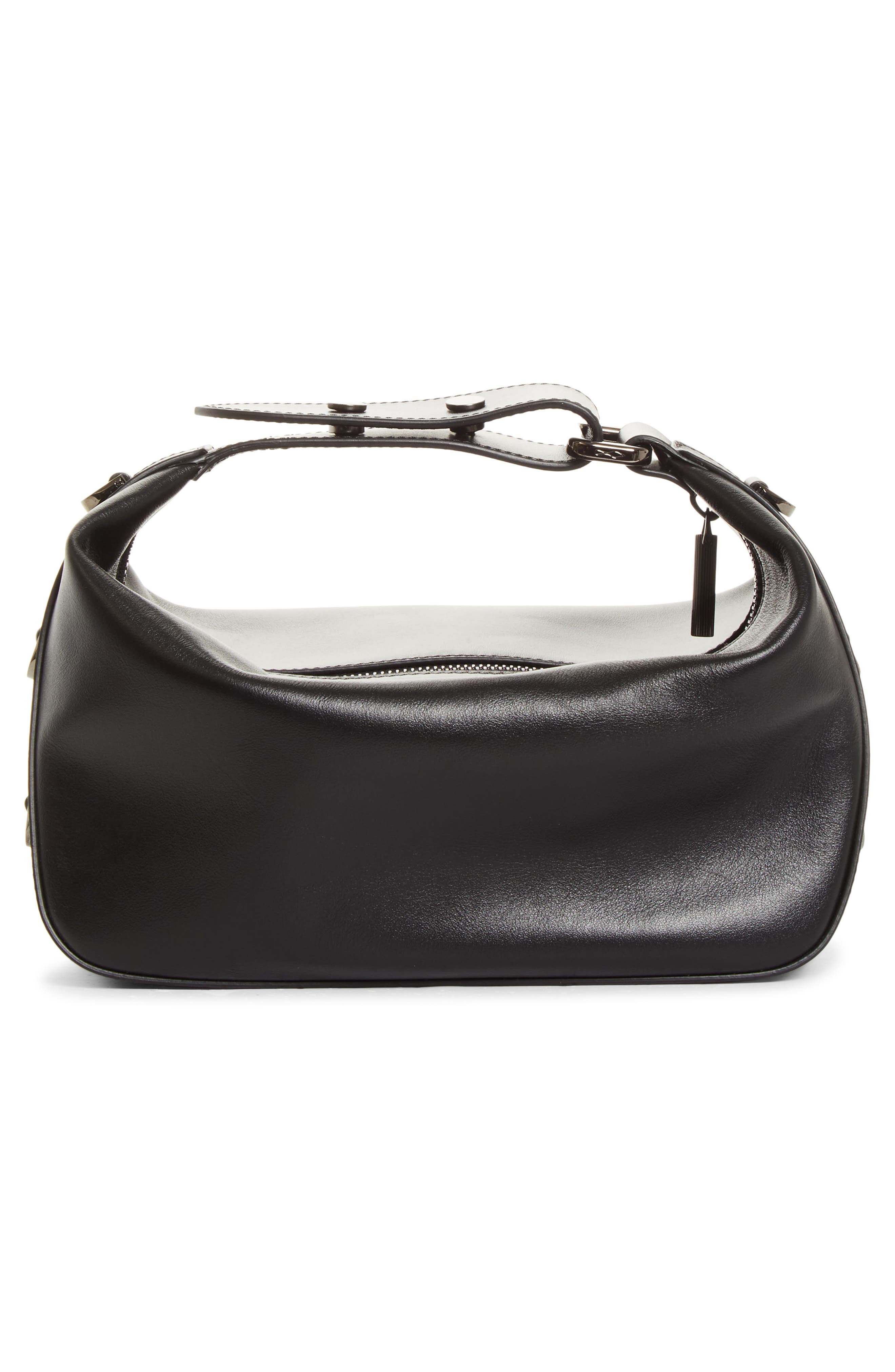 Kosmica Leather Dopp Pouch, Alternate, color, BK01 - BLACK