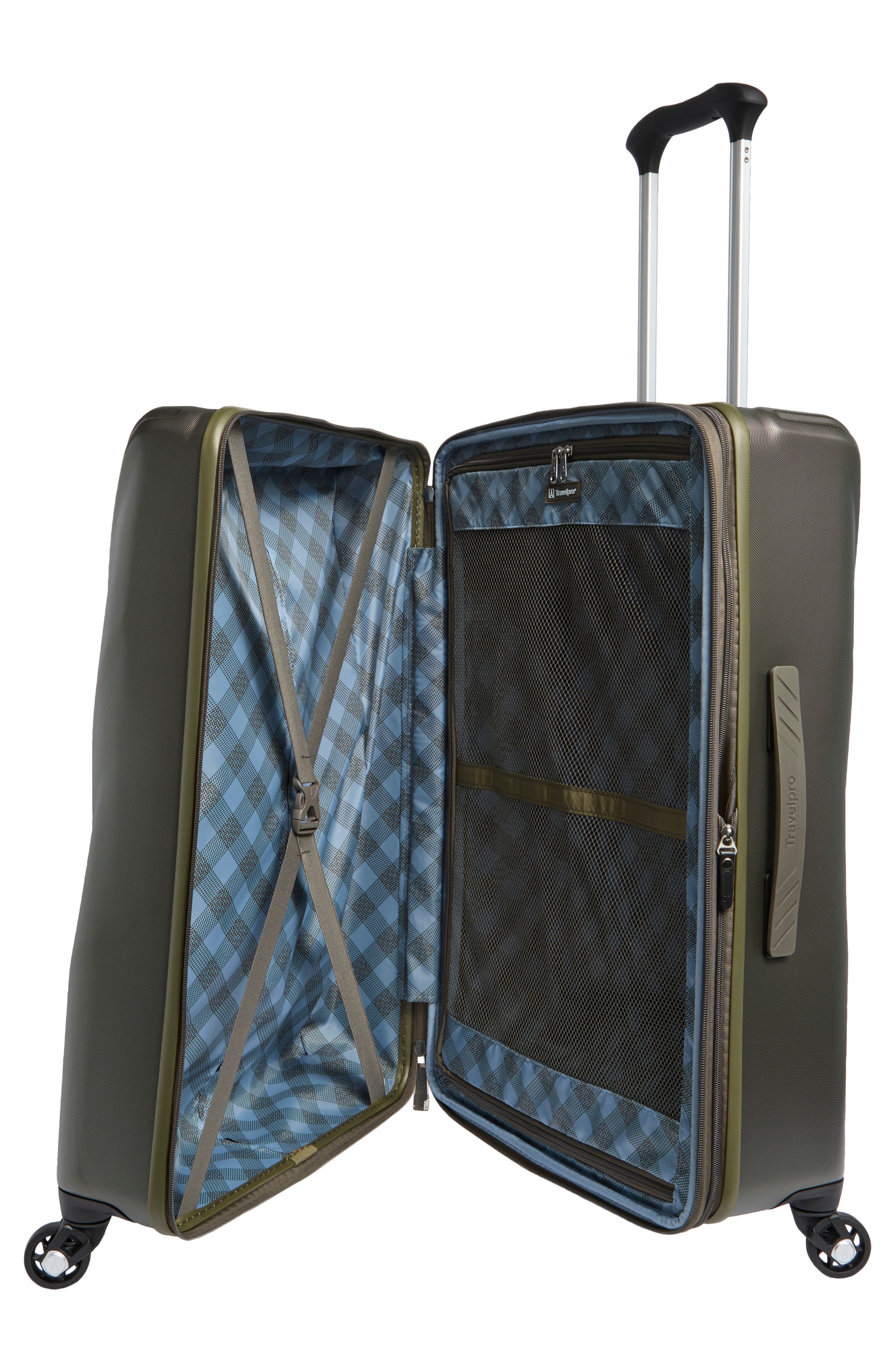 TRAVELPRO Maxlite<sup>®</sup> 5 25-Inch Hardside Expandable Medium Check-In Spinner, Alternate, color, Slate Green