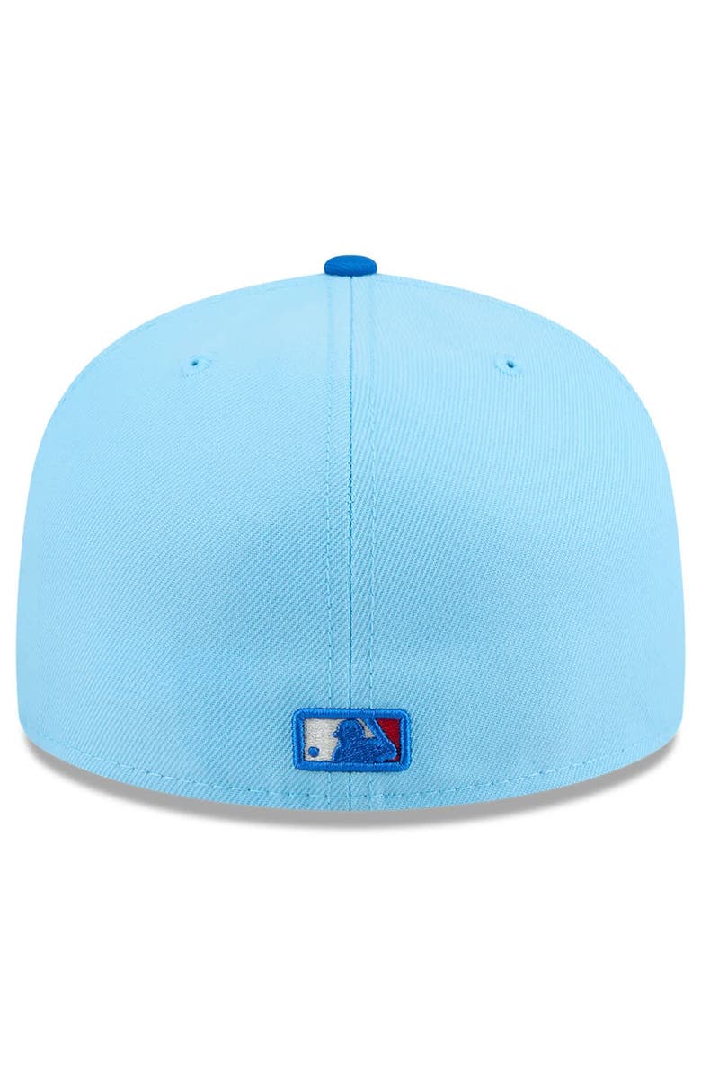 New Era Men's New Era Light Blue/Blue Colorado Rockies 2025 Fourth of July 59FIFTY Fitted Hat, Alternate, color, Light Blue