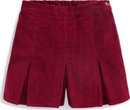 Mini Boden Kids' Pleated Corduroy Skort