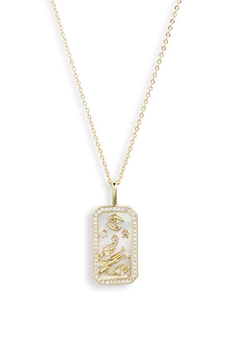 Zodiac Pendant Necklace