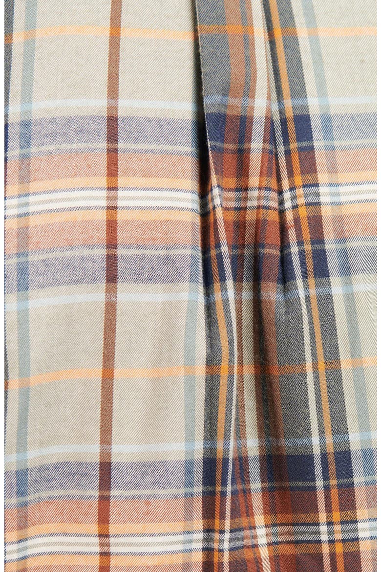 Waterfoot Thermo Weave Plaid Button-Up Shirt, Alternate, color, OLIVE