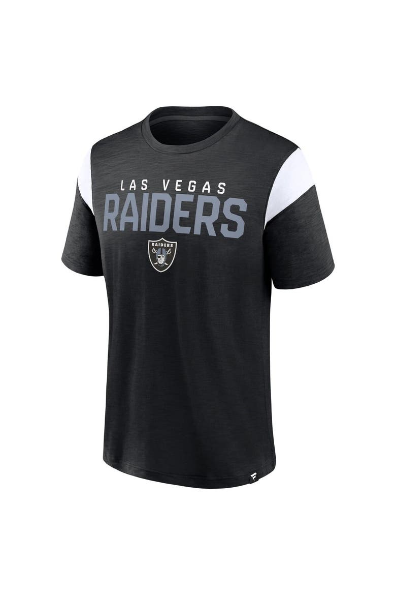 Men's Fanatics Branded Black Las Vegas Raiders Home Stretch Team T-Shirt, Alternate, color, Black