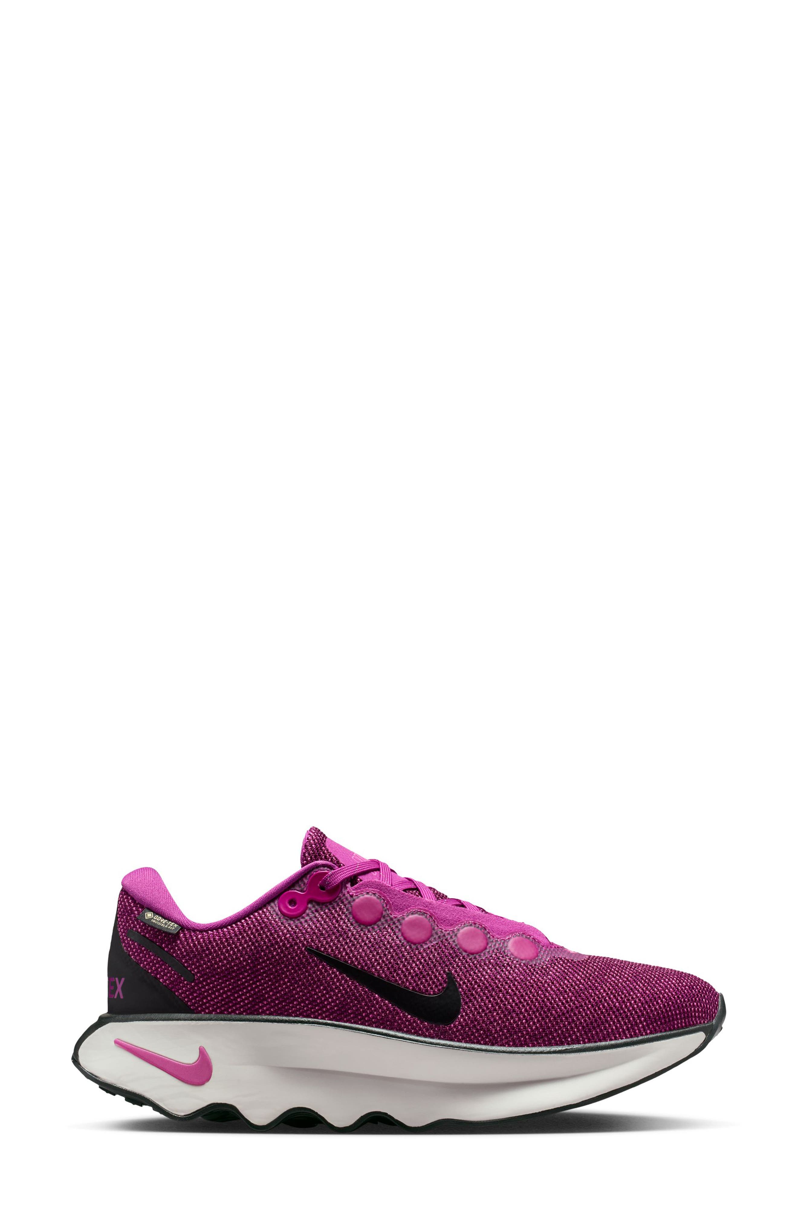 Nike Motiva Gore-Tex<sup>®</sup> Waterproof Road Running Shoe, Alternate, color, Bordeaux/Firepink/Cactusflower