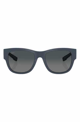 Caleta 55mm Gradient Polarized Square Sunglasses