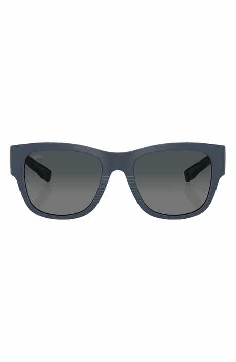 Costa Del Mar Caleta 55mm Gradient Polarized Square Sunglasses