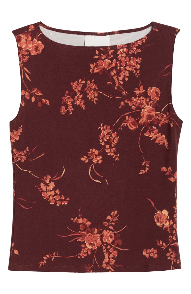 Reformation Dusk Sleeveless Knit Crop Top, Alternate, color, Lydia