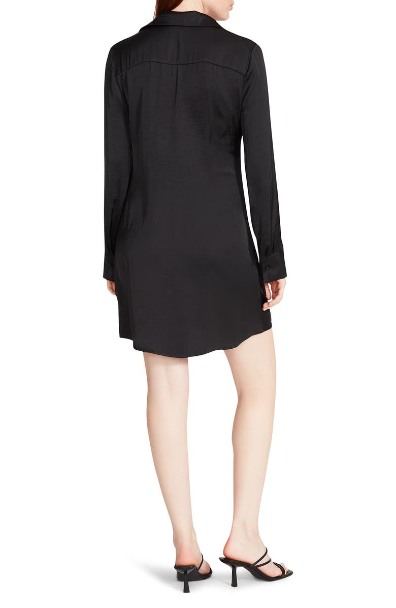 Steve Madden BB Dakota by Steve Madden Let's Disco Long Sleeve Mini Shirtdress, Alternate, color, 