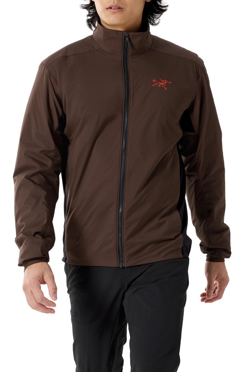 Arc'teryx Atom Jacket, Main, color, Carob / Black / Dynasty