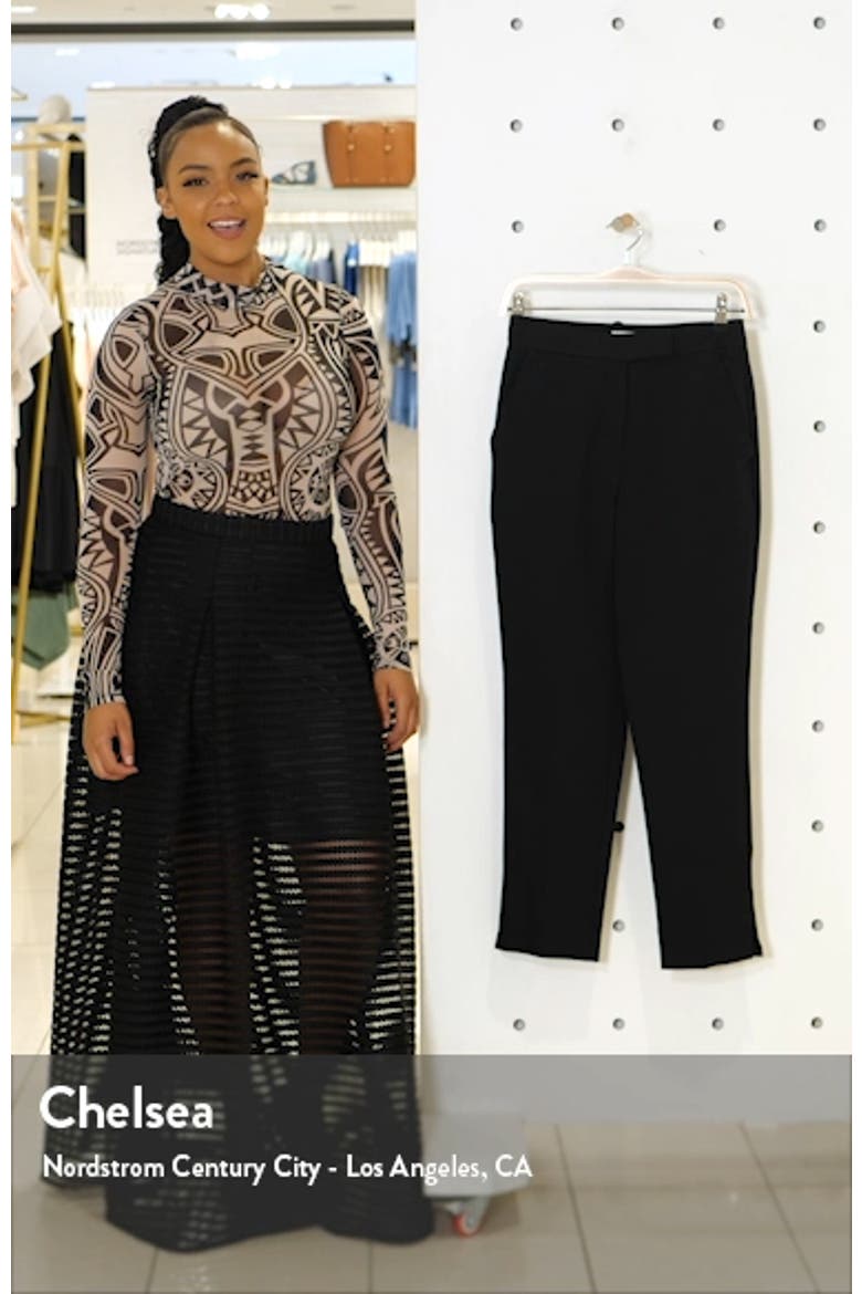 Markie Cigarette Trousers video