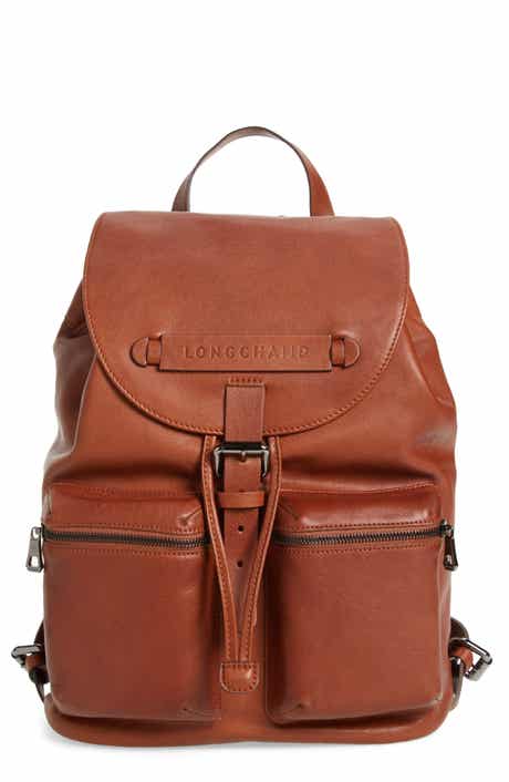 Longchamp Medium 3D Leather Backpack