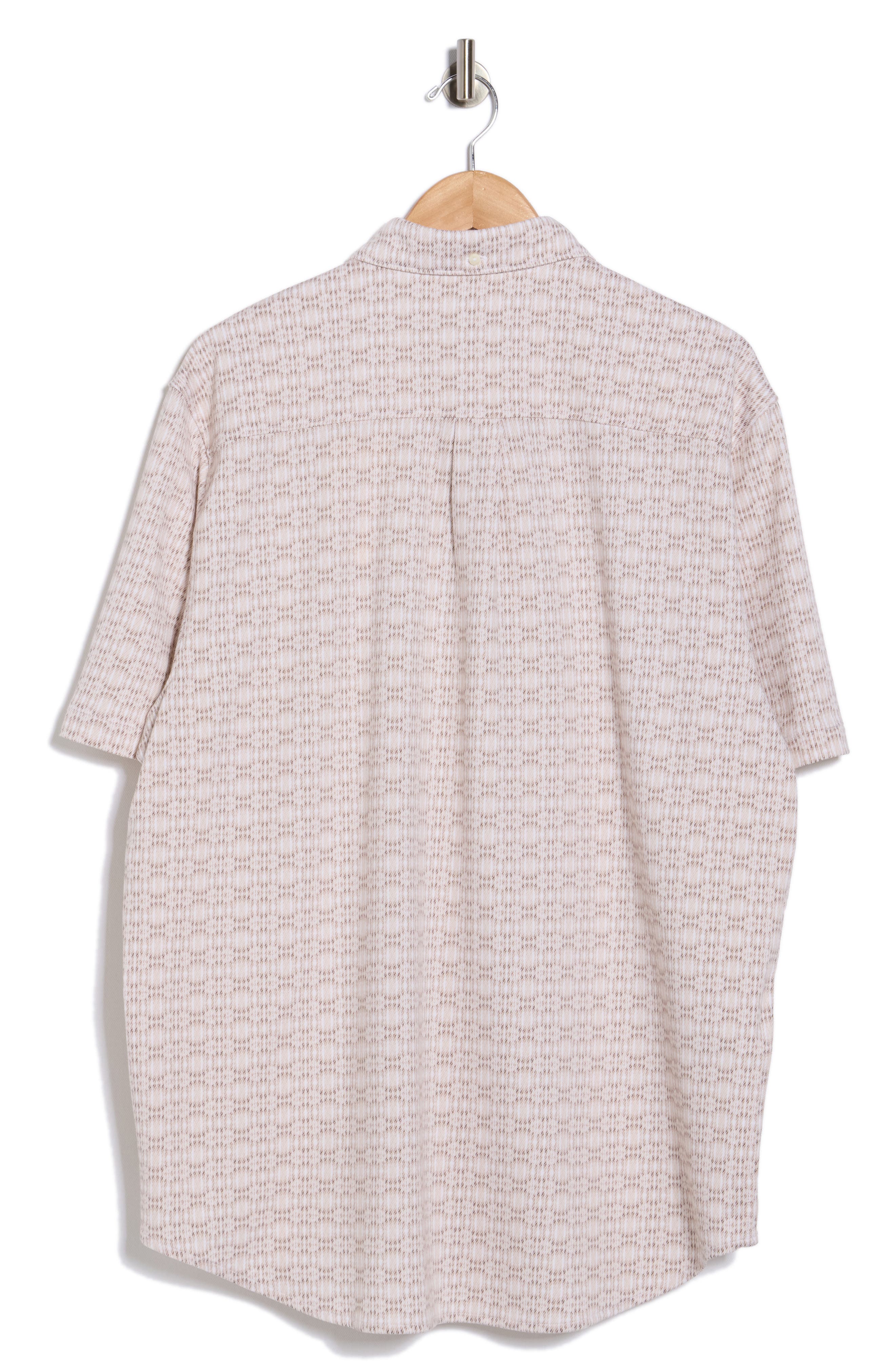 Sunburst Tie Bye Short Sleeve Button-Up Shirt - image 2