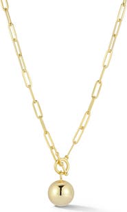 GLAZE JEWELRY Ball Pendant Necklace