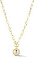 GLAZE JEWELRY Ball Pendant Necklace